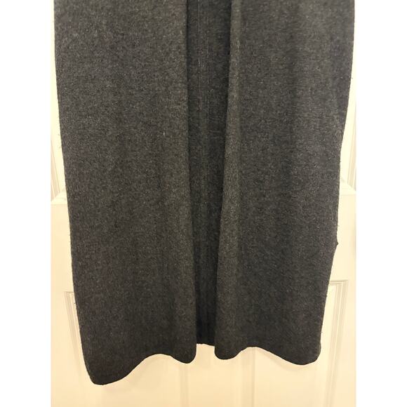 Tahari Luxe 100% Cashmere Cardigan Drape Sweater Vest Medium - Picture 3 of 6